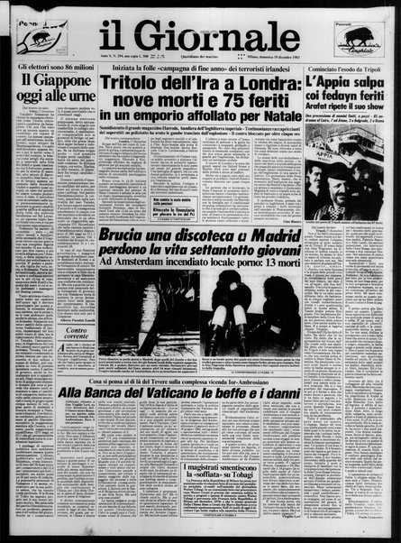 Il giornale : quotidiano del mattino